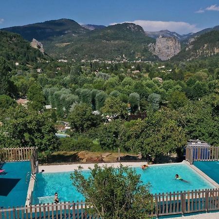 Camping Panoramique Du Verdon Castellane Bagian luar foto