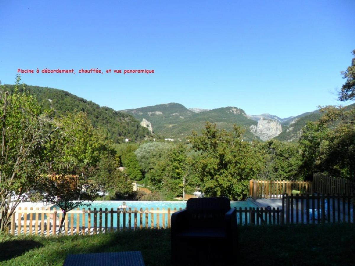 Camping Panoramique Du Verdon Castellane Bagian luar foto