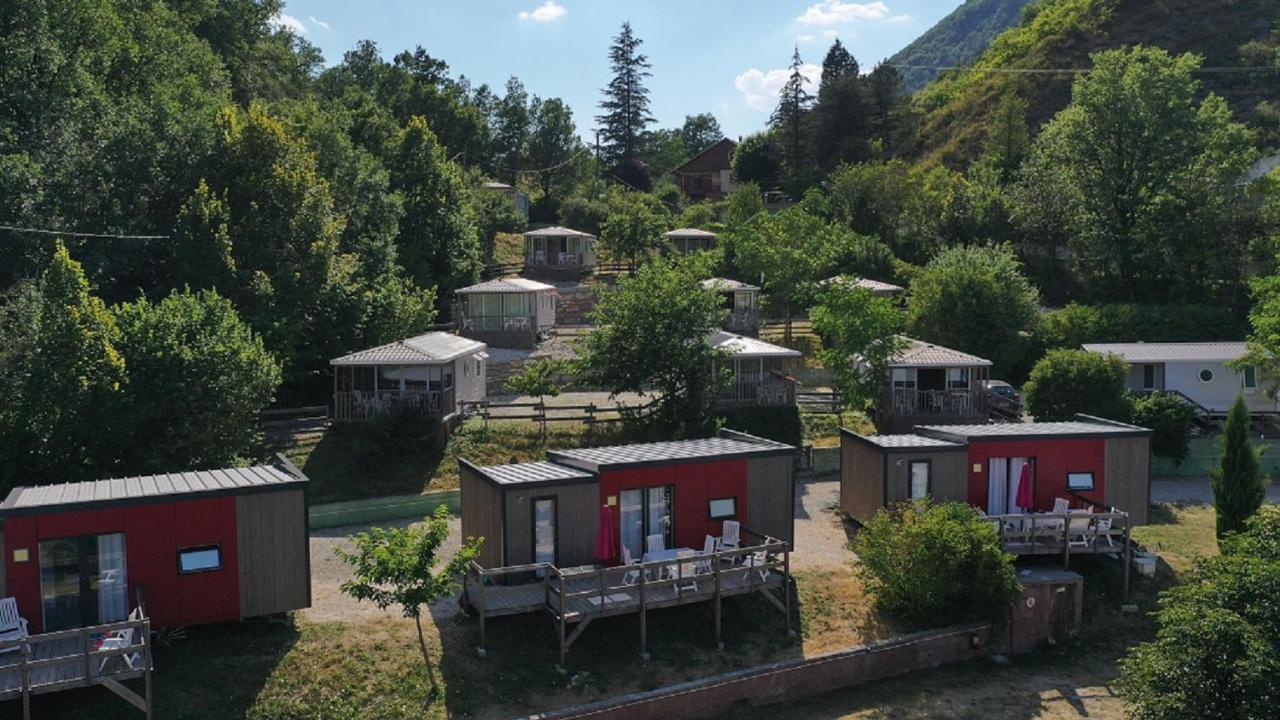 Camping Panoramique Du Verdon Castellane Bagian luar foto