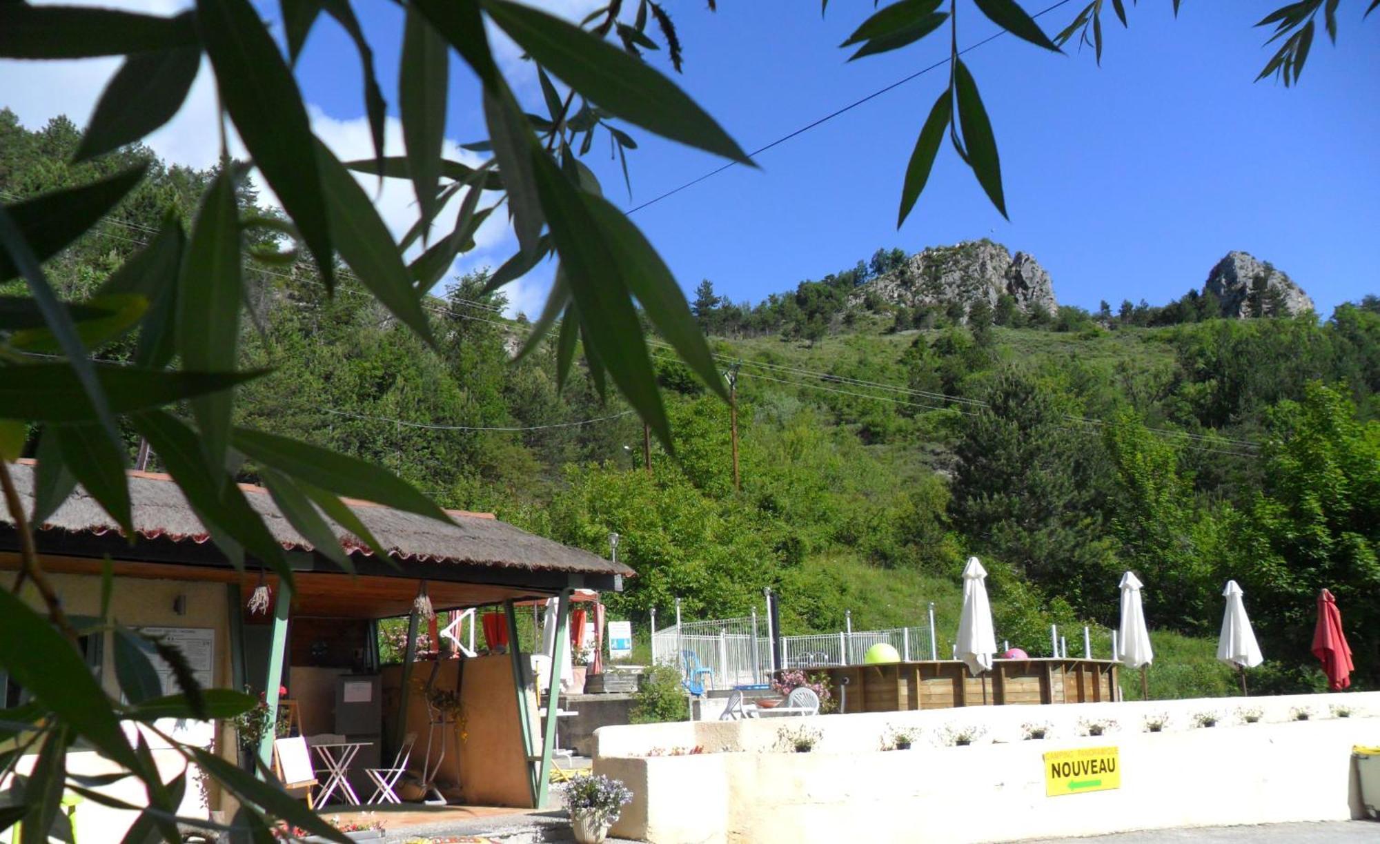Camping Panoramique Du Verdon Castellane Bagian luar foto