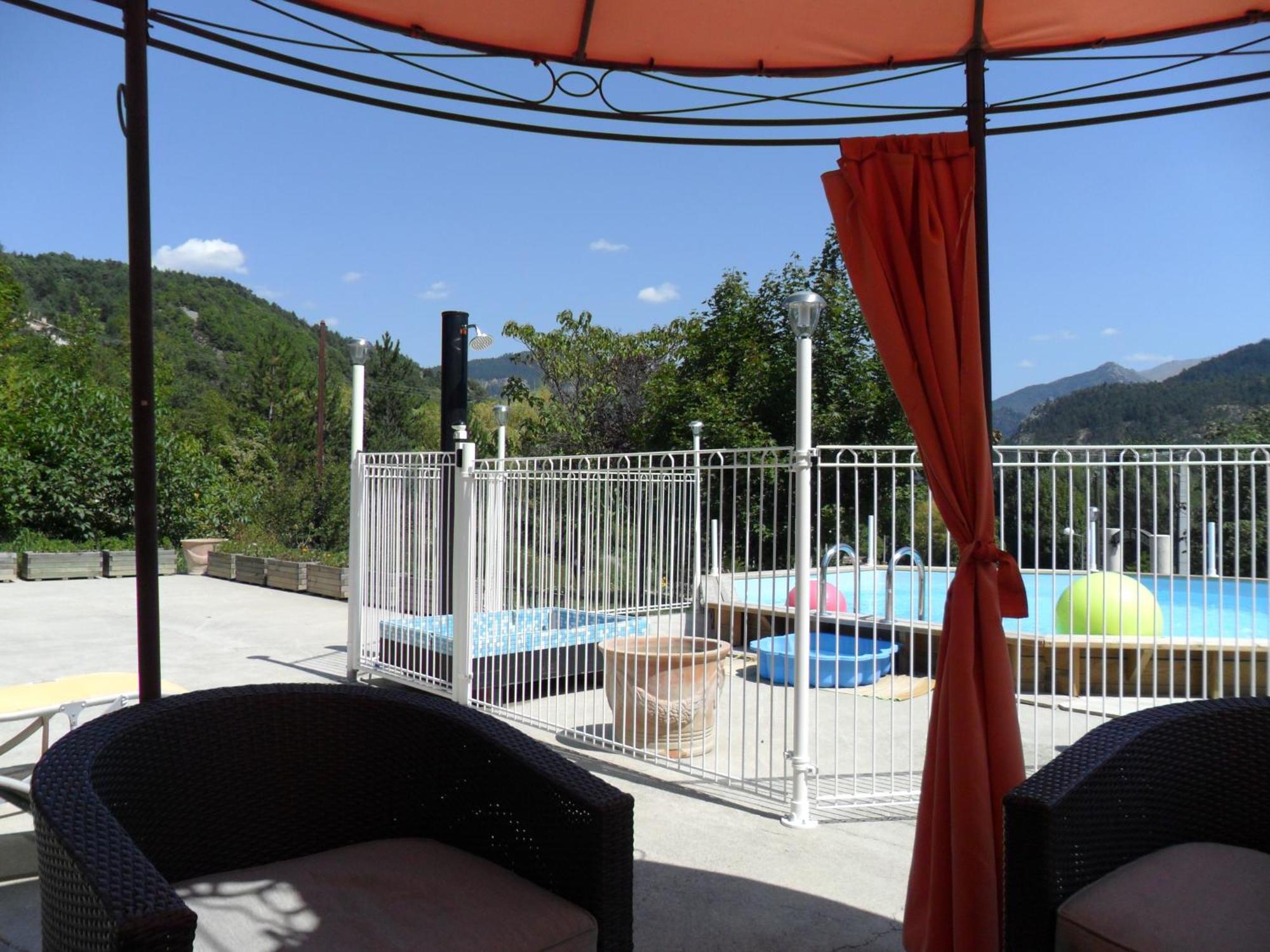 Camping Panoramique Du Verdon Castellane Bagian luar foto