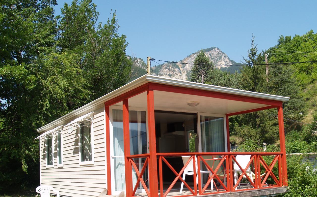 Camping Panoramique Du Verdon Castellane Bagian luar foto