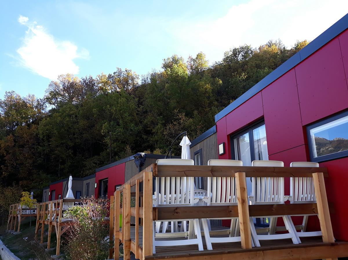 Camping Panoramique Du Verdon Castellane Bagian luar foto