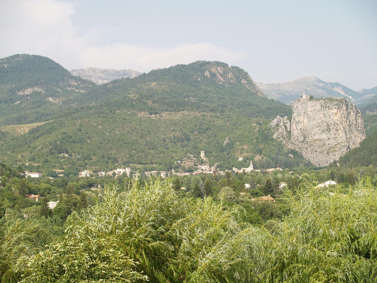 Camping Panoramique Du Verdon Castellane Bagian luar foto